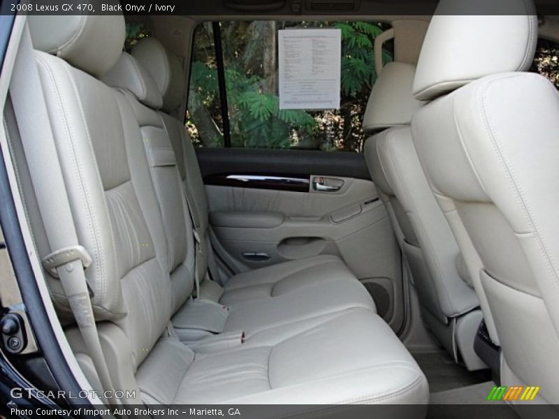 Black Onyx / Ivory 2008 Lexus GX 470
