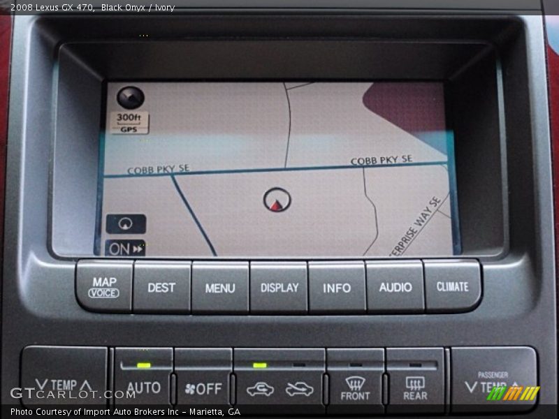 Black Onyx / Ivory 2008 Lexus GX 470