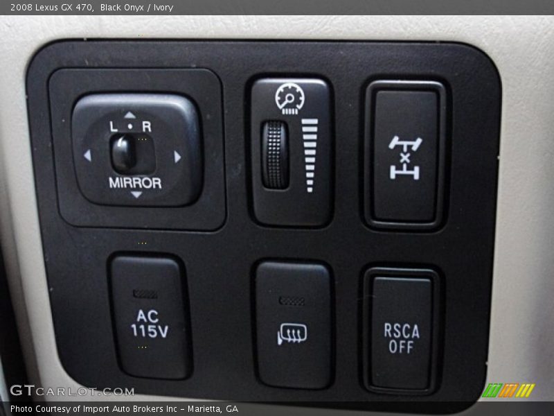 Black Onyx / Ivory 2008 Lexus GX 470