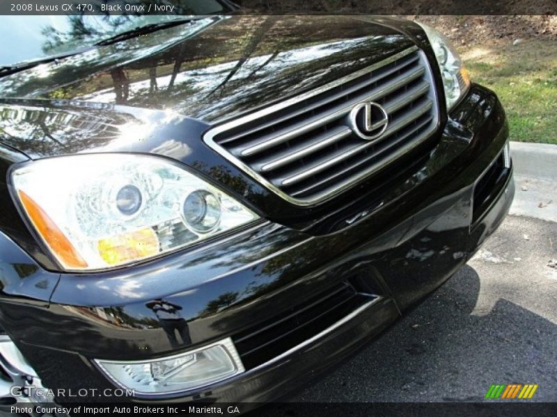 Black Onyx / Ivory 2008 Lexus GX 470
