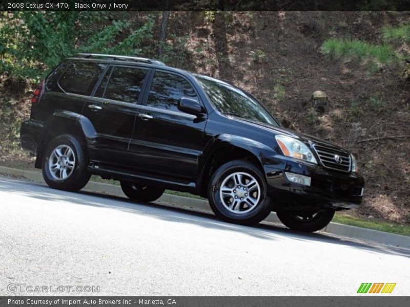 Black Onyx / Ivory 2008 Lexus GX 470