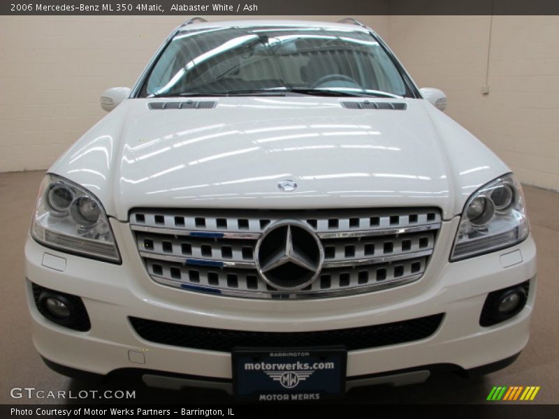 Alabaster White / Ash 2006 Mercedes-Benz ML 350 4Matic