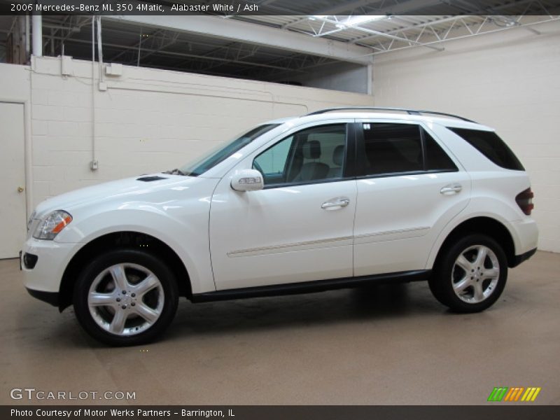 Alabaster White / Ash 2006 Mercedes-Benz ML 350 4Matic
