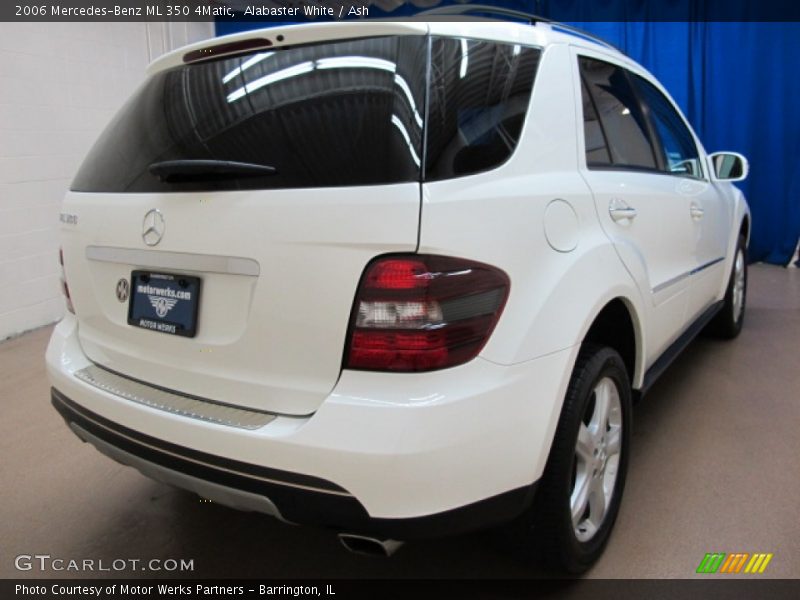 Alabaster White / Ash 2006 Mercedes-Benz ML 350 4Matic