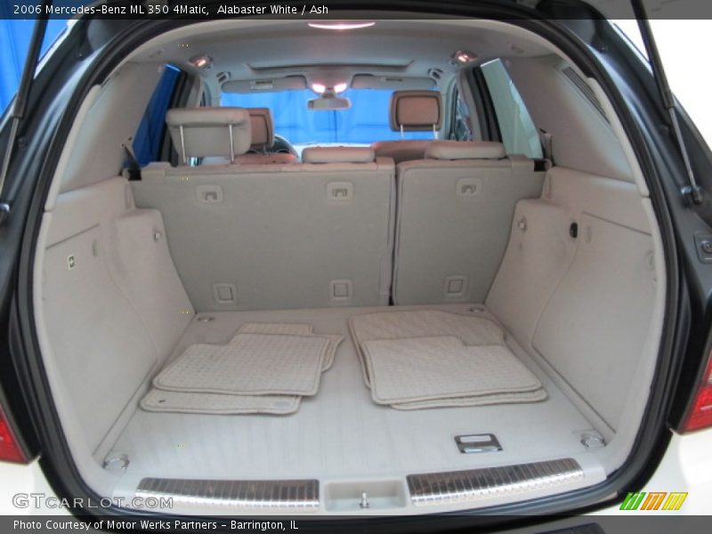 Alabaster White / Ash 2006 Mercedes-Benz ML 350 4Matic