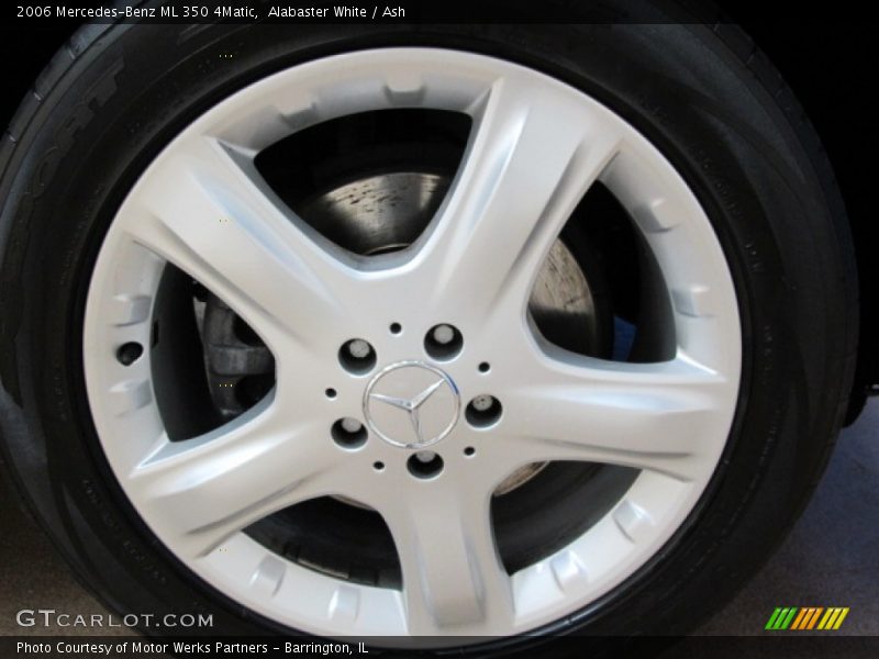Alabaster White / Ash 2006 Mercedes-Benz ML 350 4Matic