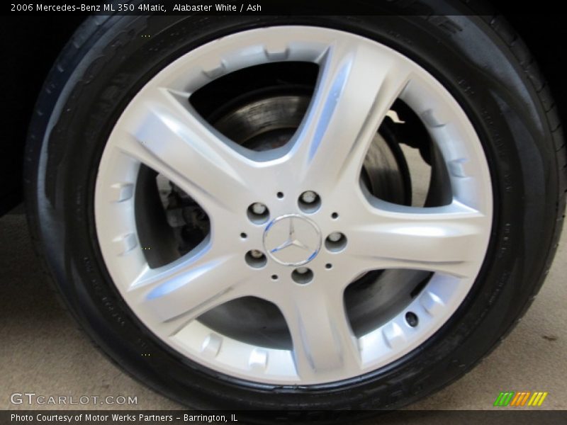 Alabaster White / Ash 2006 Mercedes-Benz ML 350 4Matic