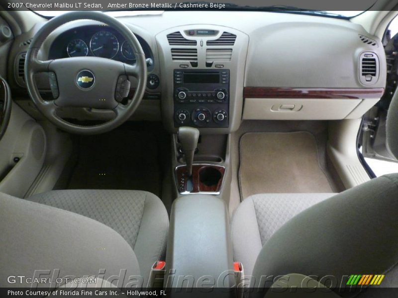 Amber Bronze Metallic / Cashmere Beige 2007 Chevrolet Malibu LT Sedan