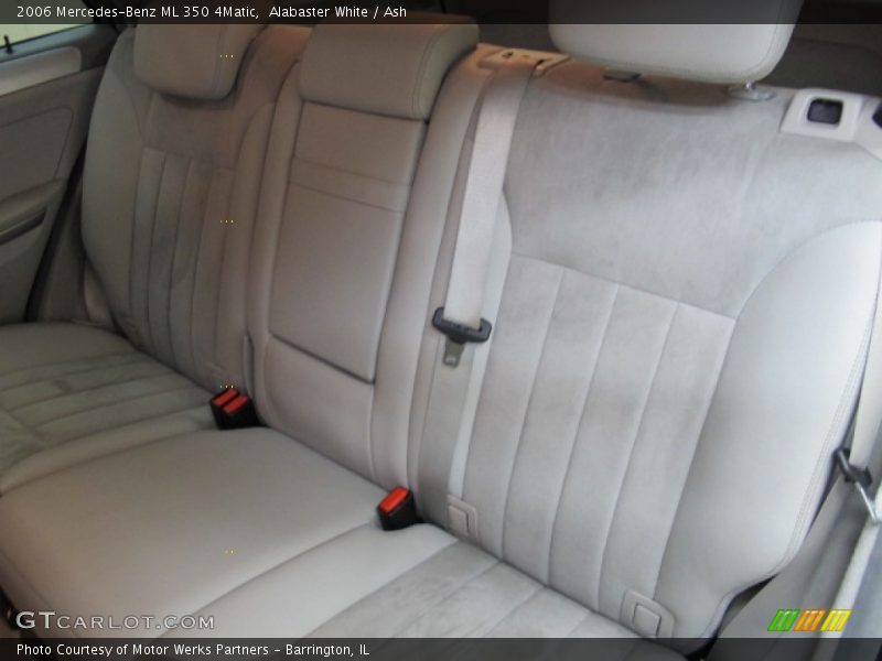 Alabaster White / Ash 2006 Mercedes-Benz ML 350 4Matic