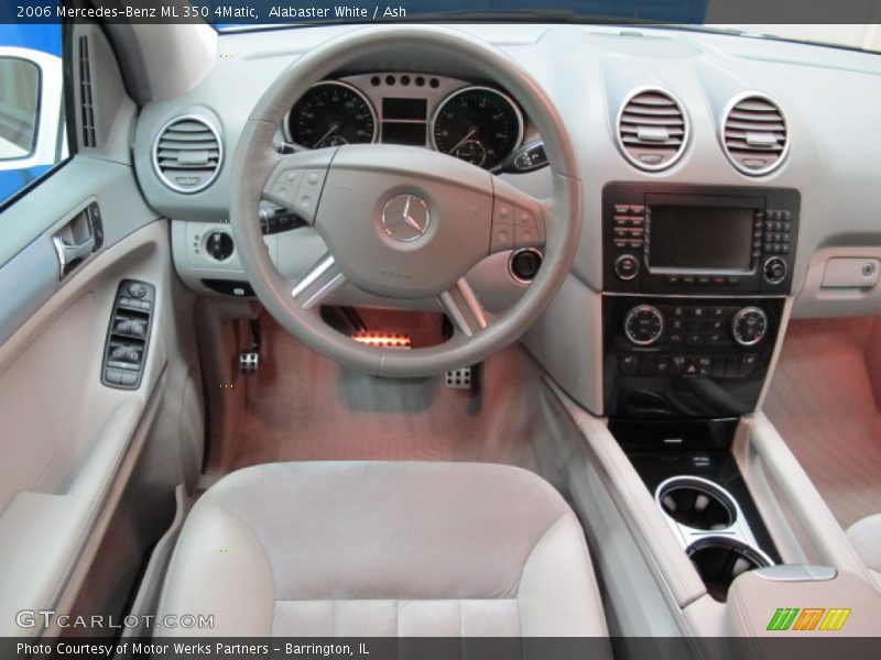 Alabaster White / Ash 2006 Mercedes-Benz ML 350 4Matic