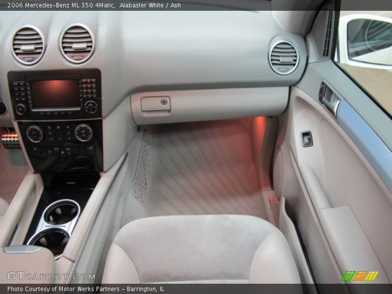 Alabaster White / Ash 2006 Mercedes-Benz ML 350 4Matic