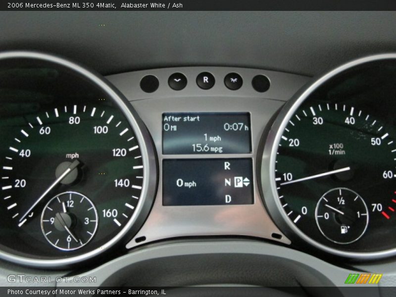 Alabaster White / Ash 2006 Mercedes-Benz ML 350 4Matic