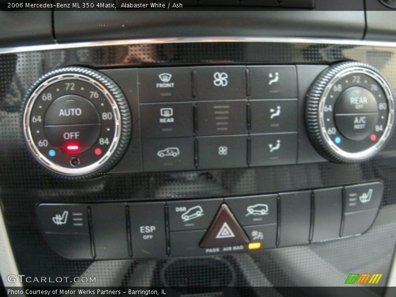 Alabaster White / Ash 2006 Mercedes-Benz ML 350 4Matic