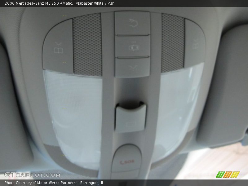 Alabaster White / Ash 2006 Mercedes-Benz ML 350 4Matic