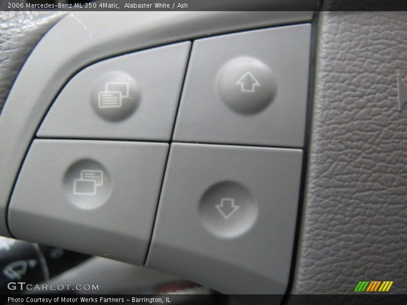 Alabaster White / Ash 2006 Mercedes-Benz ML 350 4Matic