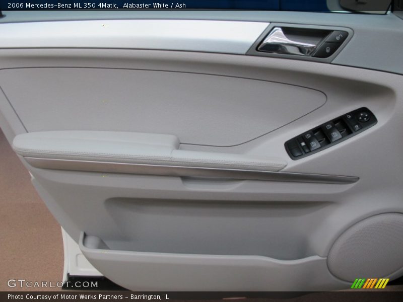 Alabaster White / Ash 2006 Mercedes-Benz ML 350 4Matic