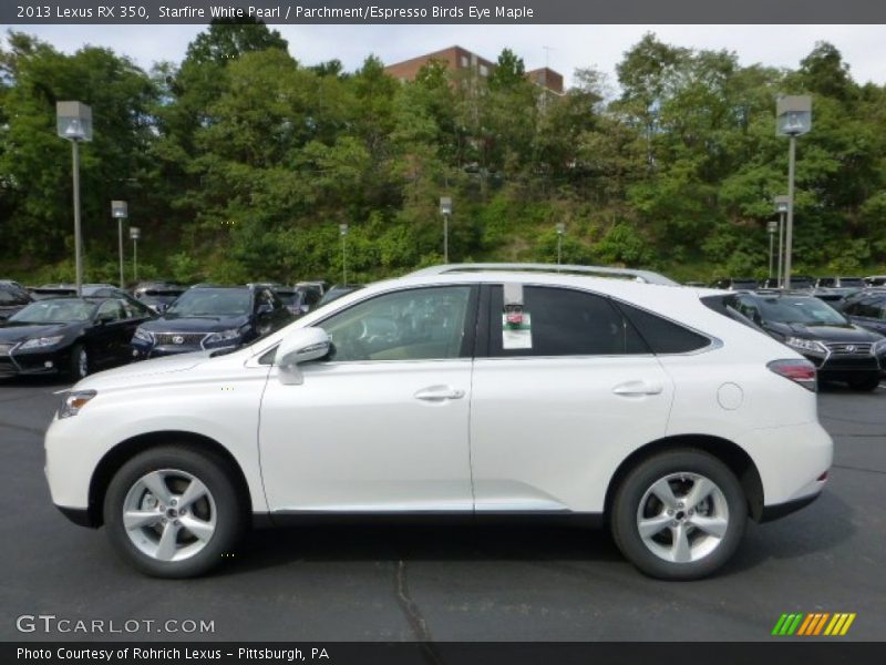  2013 RX 350 Starfire White Pearl