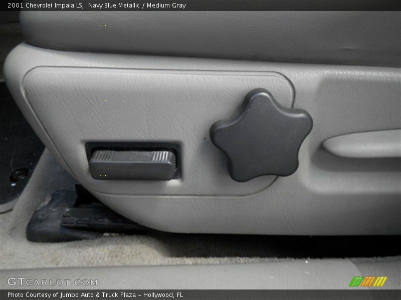 Navy Blue Metallic / Medium Gray 2001 Chevrolet Impala LS