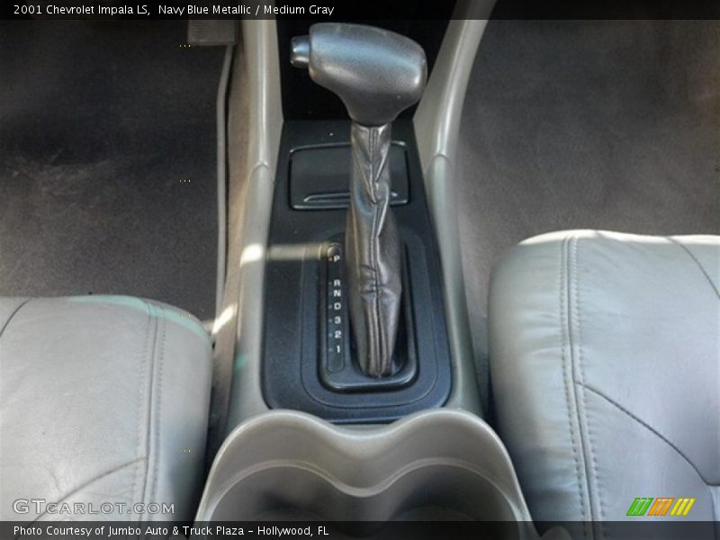Navy Blue Metallic / Medium Gray 2001 Chevrolet Impala LS