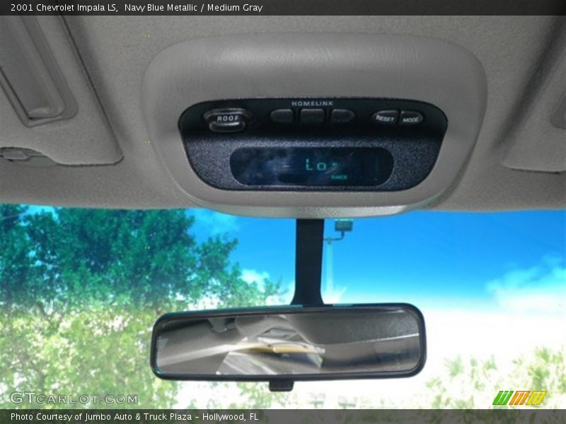 Navy Blue Metallic / Medium Gray 2001 Chevrolet Impala LS