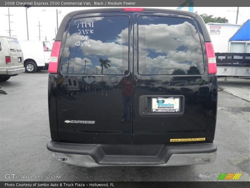 Black / Medium Pewter 2008 Chevrolet Express 2500 Commercial Van