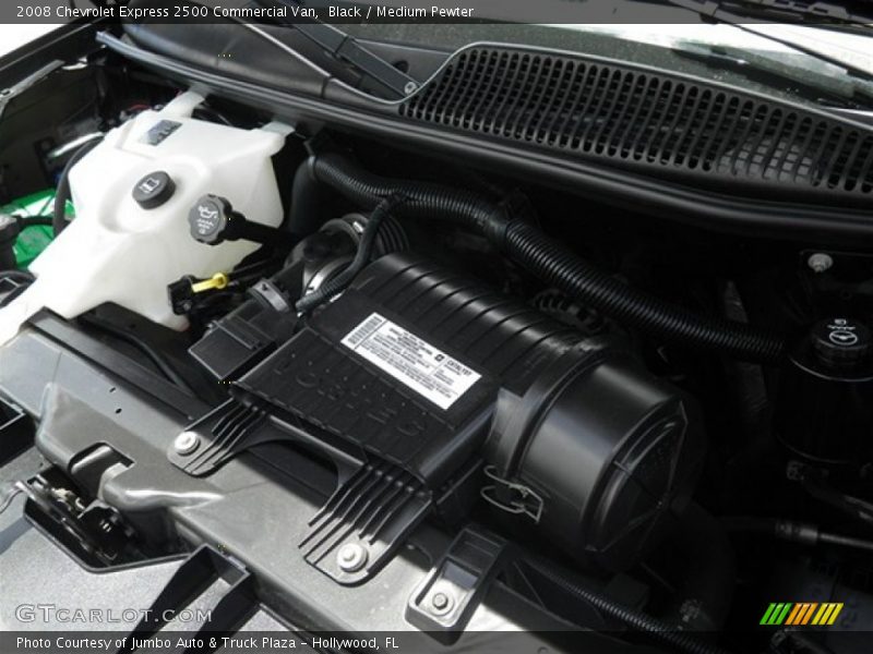Black / Medium Pewter 2008 Chevrolet Express 2500 Commercial Van