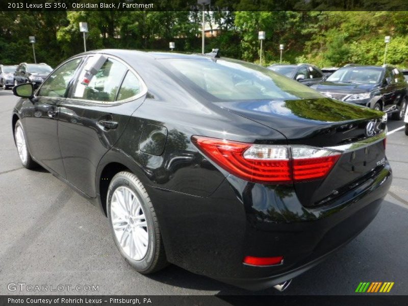 Obsidian Black / Parchment 2013 Lexus ES 350