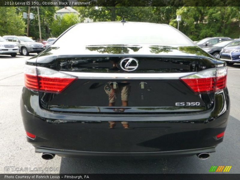 Obsidian Black / Parchment 2013 Lexus ES 350