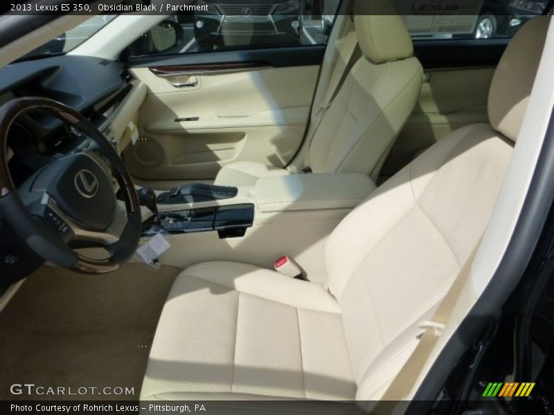 Obsidian Black / Parchment 2013 Lexus ES 350