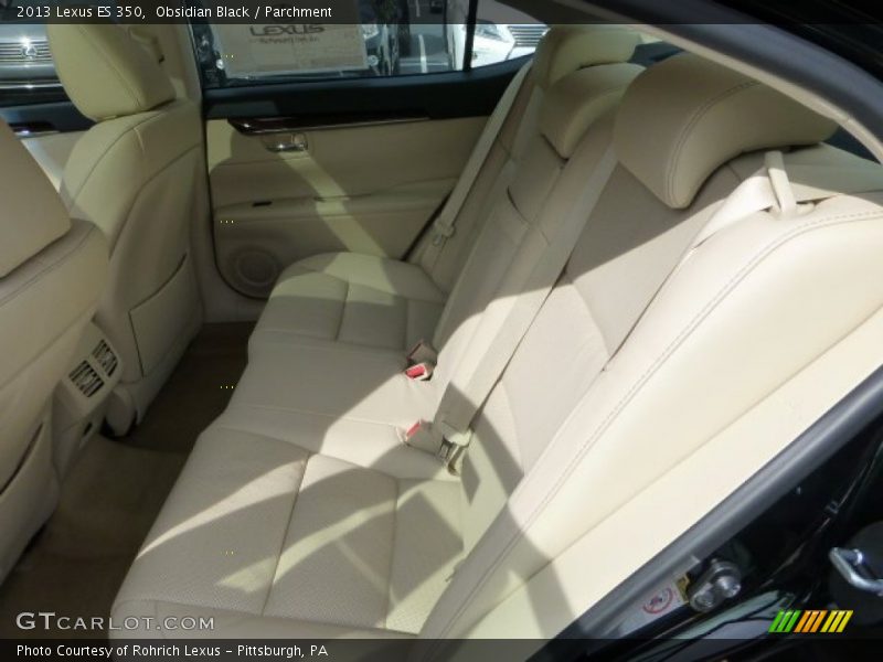 Obsidian Black / Parchment 2013 Lexus ES 350