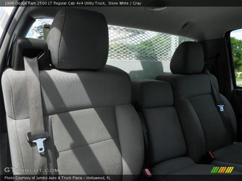 Stone White / Gray 1996 Dodge Ram 2500 LT Regular Cab 4x4 Utility Truck