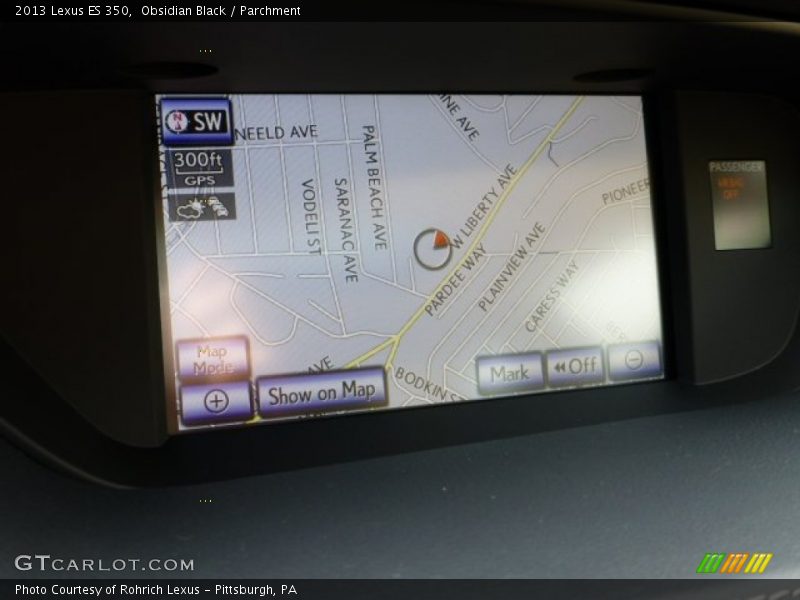 Obsidian Black / Parchment 2013 Lexus ES 350