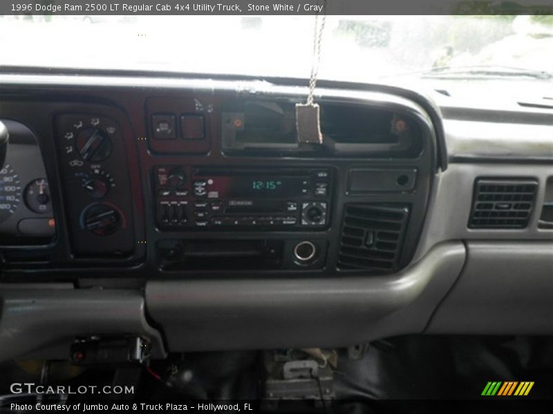 Stone White / Gray 1996 Dodge Ram 2500 LT Regular Cab 4x4 Utility Truck