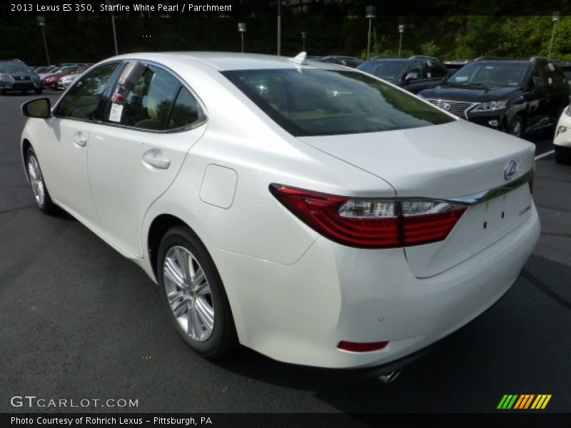 Starfire White Pearl / Parchment 2013 Lexus ES 350