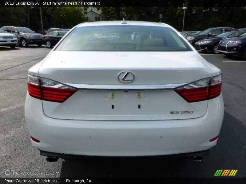 Starfire White Pearl / Parchment 2013 Lexus ES 350