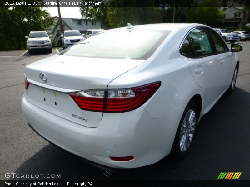 Starfire White Pearl / Parchment 2013 Lexus ES 350