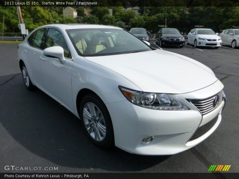 Starfire White Pearl / Parchment 2013 Lexus ES 350