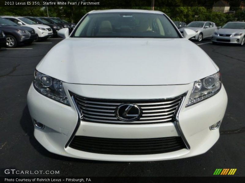 Starfire White Pearl / Parchment 2013 Lexus ES 350