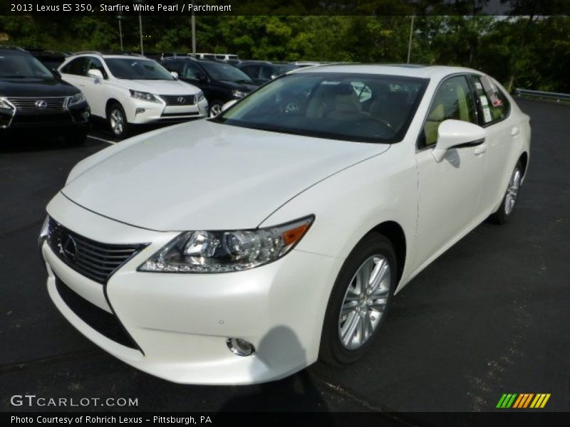 Starfire White Pearl / Parchment 2013 Lexus ES 350