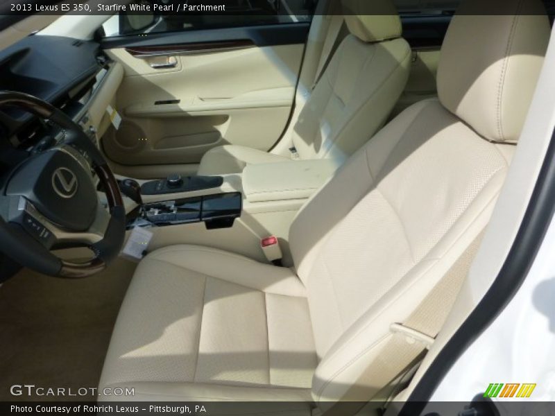 Starfire White Pearl / Parchment 2013 Lexus ES 350