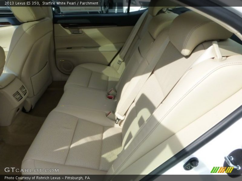 Starfire White Pearl / Parchment 2013 Lexus ES 350
