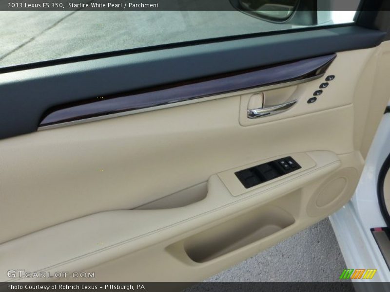 Starfire White Pearl / Parchment 2013 Lexus ES 350
