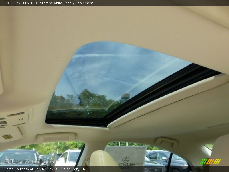 Starfire White Pearl / Parchment 2013 Lexus ES 350