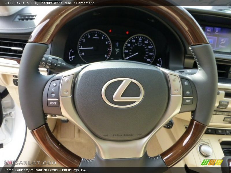 Starfire White Pearl / Parchment 2013 Lexus ES 350