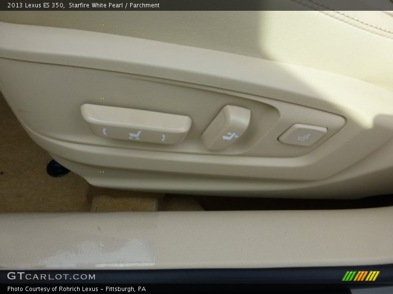 Starfire White Pearl / Parchment 2013 Lexus ES 350