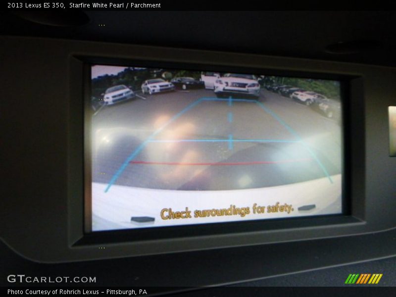 Starfire White Pearl / Parchment 2013 Lexus ES 350