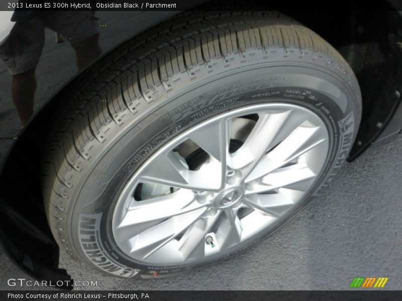 Obsidian Black / Parchment 2013 Lexus ES 300h Hybrid