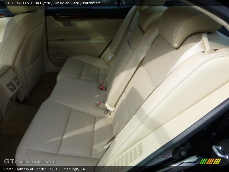Obsidian Black / Parchment 2013 Lexus ES 300h Hybrid