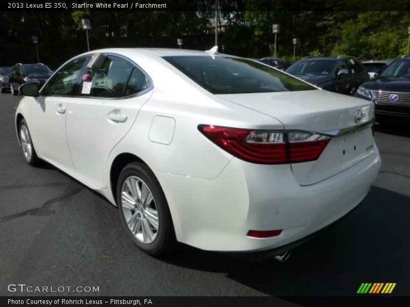 Starfire White Pearl / Parchment 2013 Lexus ES 350