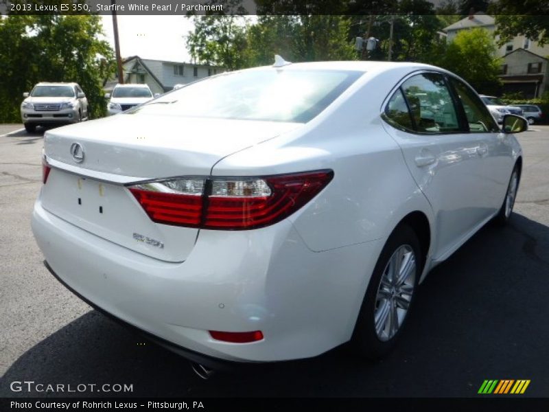 Starfire White Pearl / Parchment 2013 Lexus ES 350